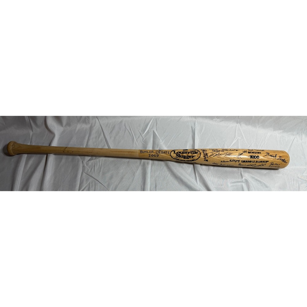 Louisville Slugger 125 K100 Signed Bat 2007 Buhler Kansas High School Baseball